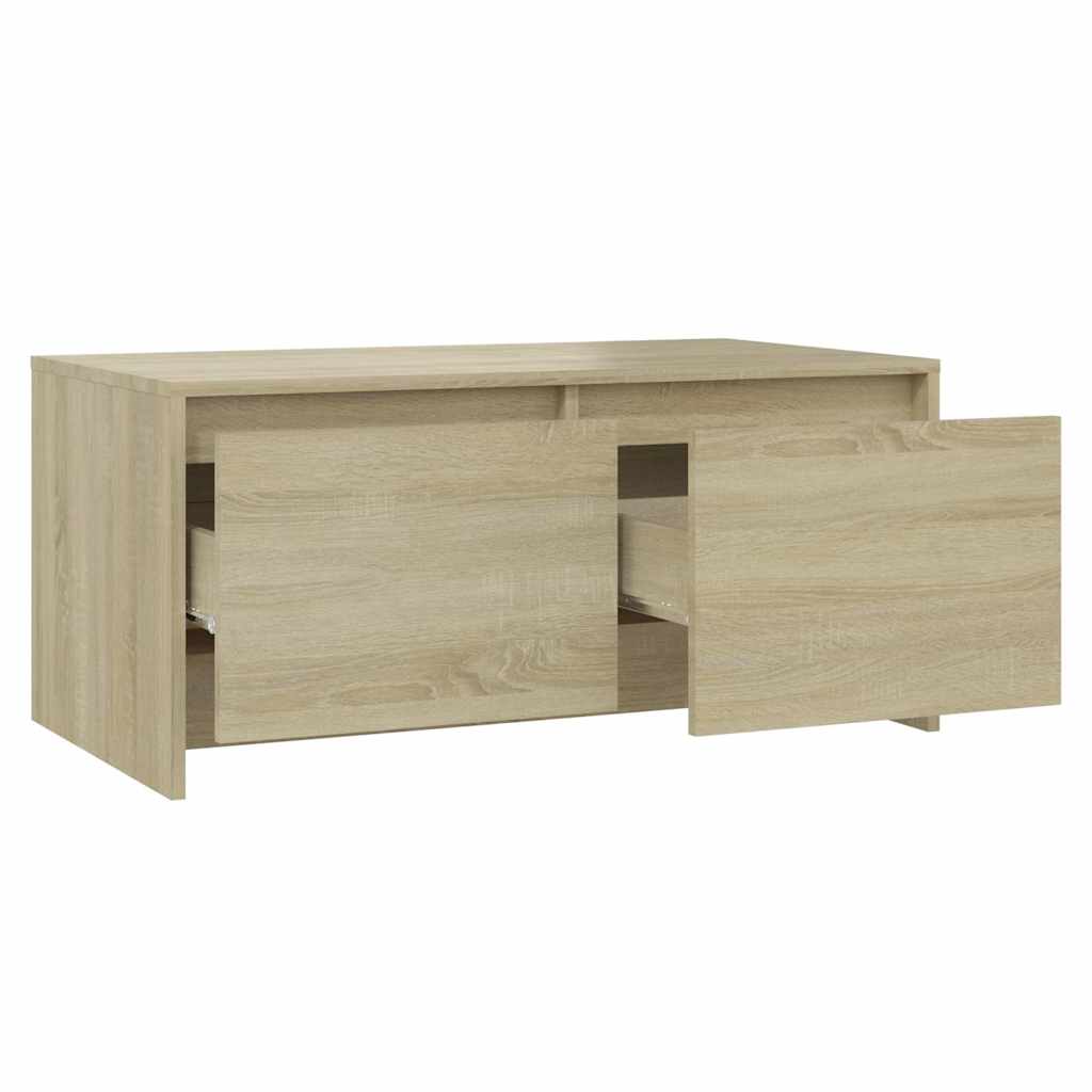 Coffee Table Sonoma Oak 90x50x41,5 cm Engineered Wood