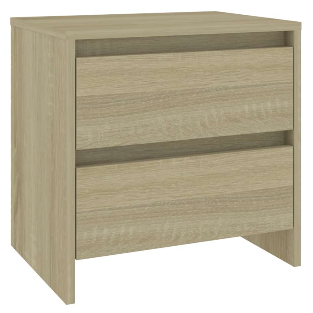 Bedside Cabinet Sonoma Oak 45x34,5x44,5 cm Engineered Wood