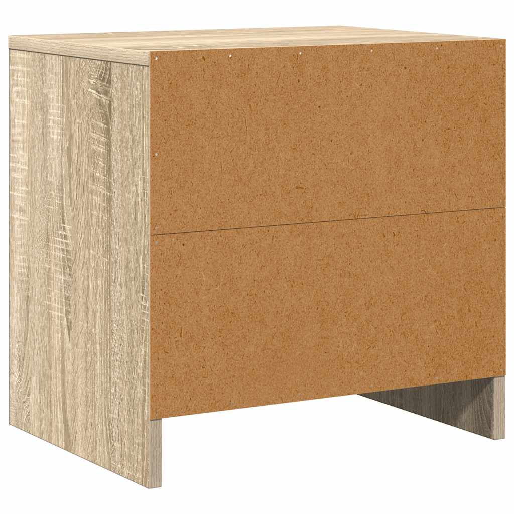 Bedside Cabinet Sonoma Oak 45x34x44.5 cm Engineered Wood