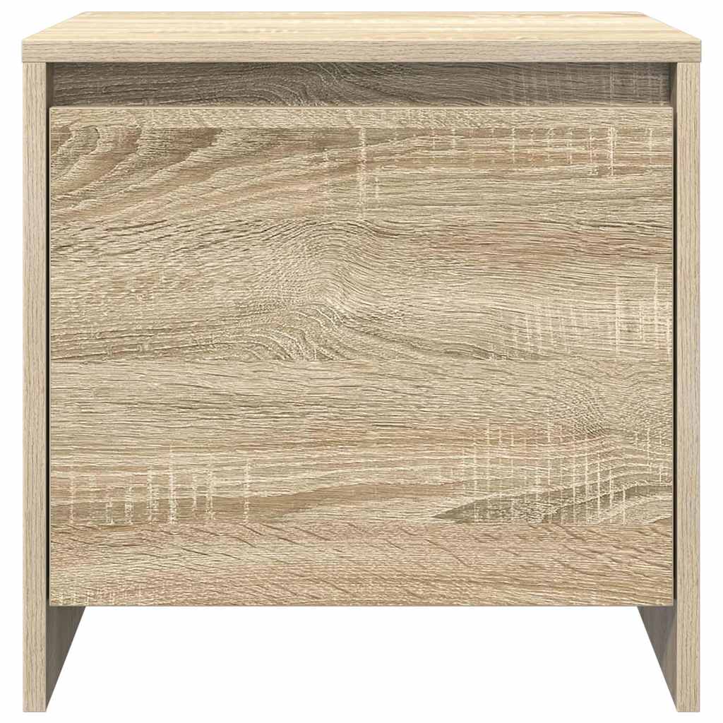 Bedside Cabinets 2 pcs Sonoma Oak 45x34x44,5 cm Engineered Wood