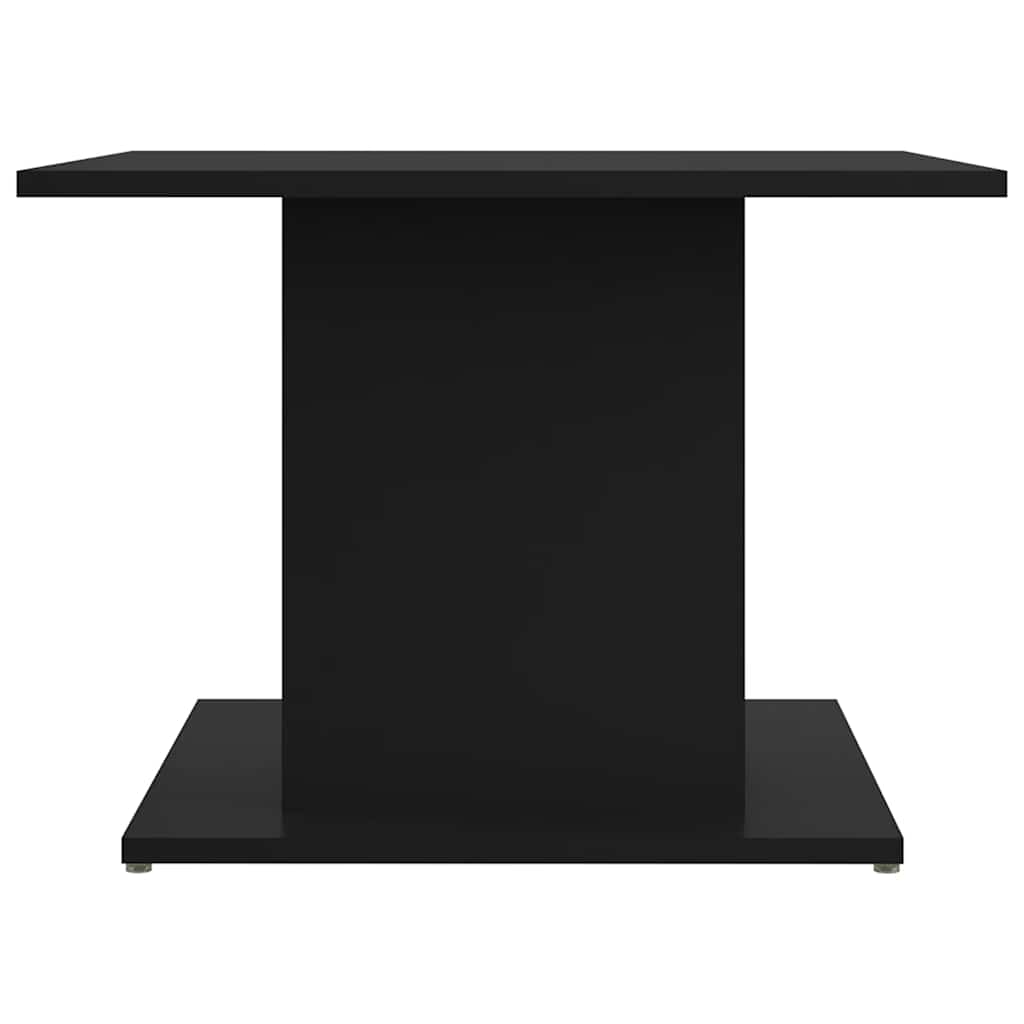 Coffee Table Black 55,5x55,5x40 cm Engineered Wood