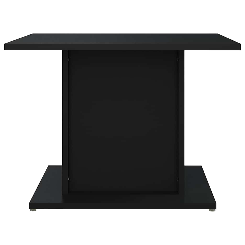 Coffee Table Black 55,5x55,5x40 cm Engineered Wood