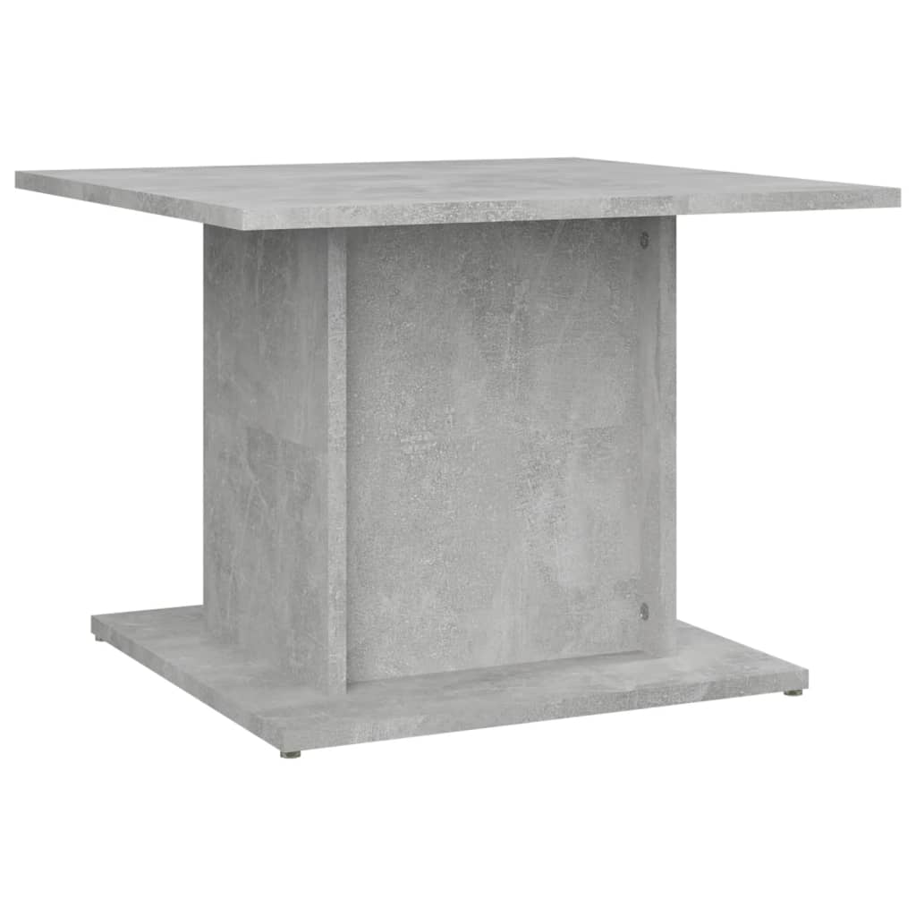 Coffee Table Concrete Grey 55,5x55,5x40 cm Engineered Wood