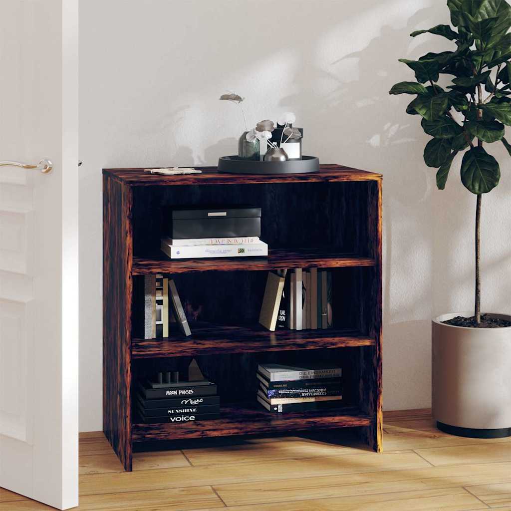 Sideboard Smoked Oak 70x40,5x75 cm Engineered Wood