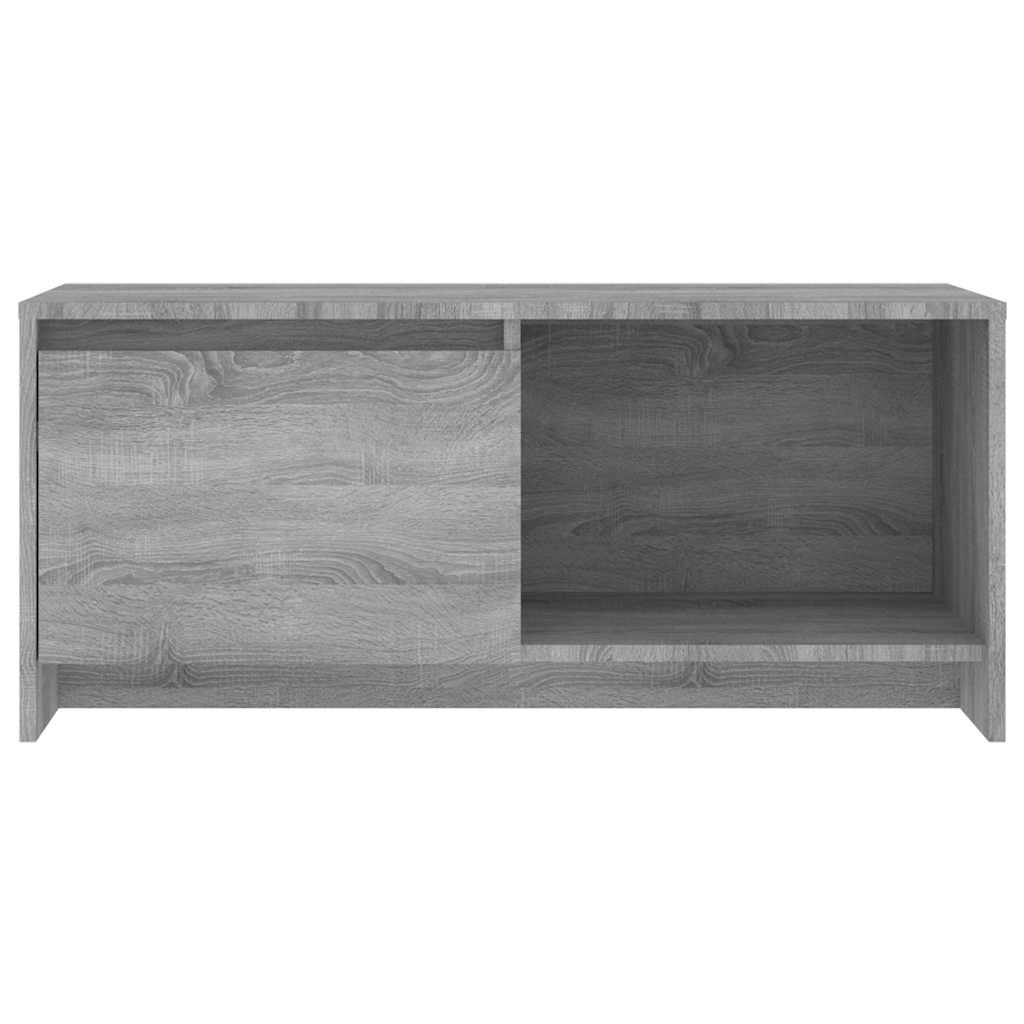813018 vidaXL TV Cabinet Grey Sonoma 90x35x40 cm Engineered Wood