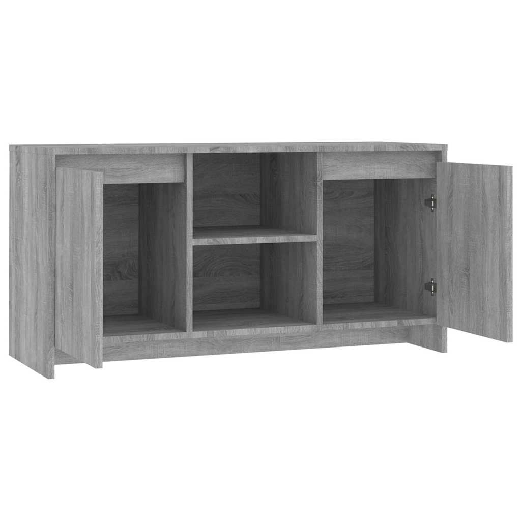 TV Cabinet Grey Sonoma 102x37,5x52,5 cm Engineered Wood
