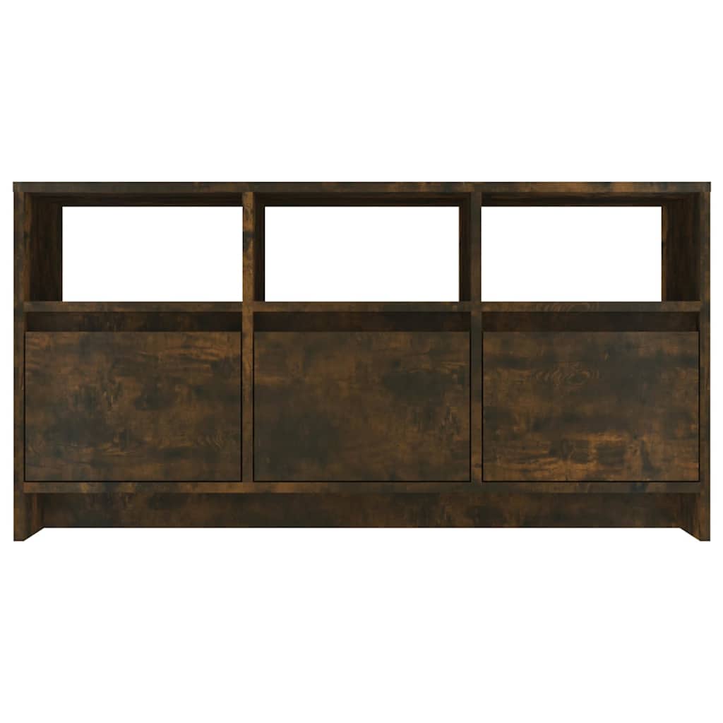 TV Cabinet Smoked Oak 102x37,5x52,5 cm Engineered Wood