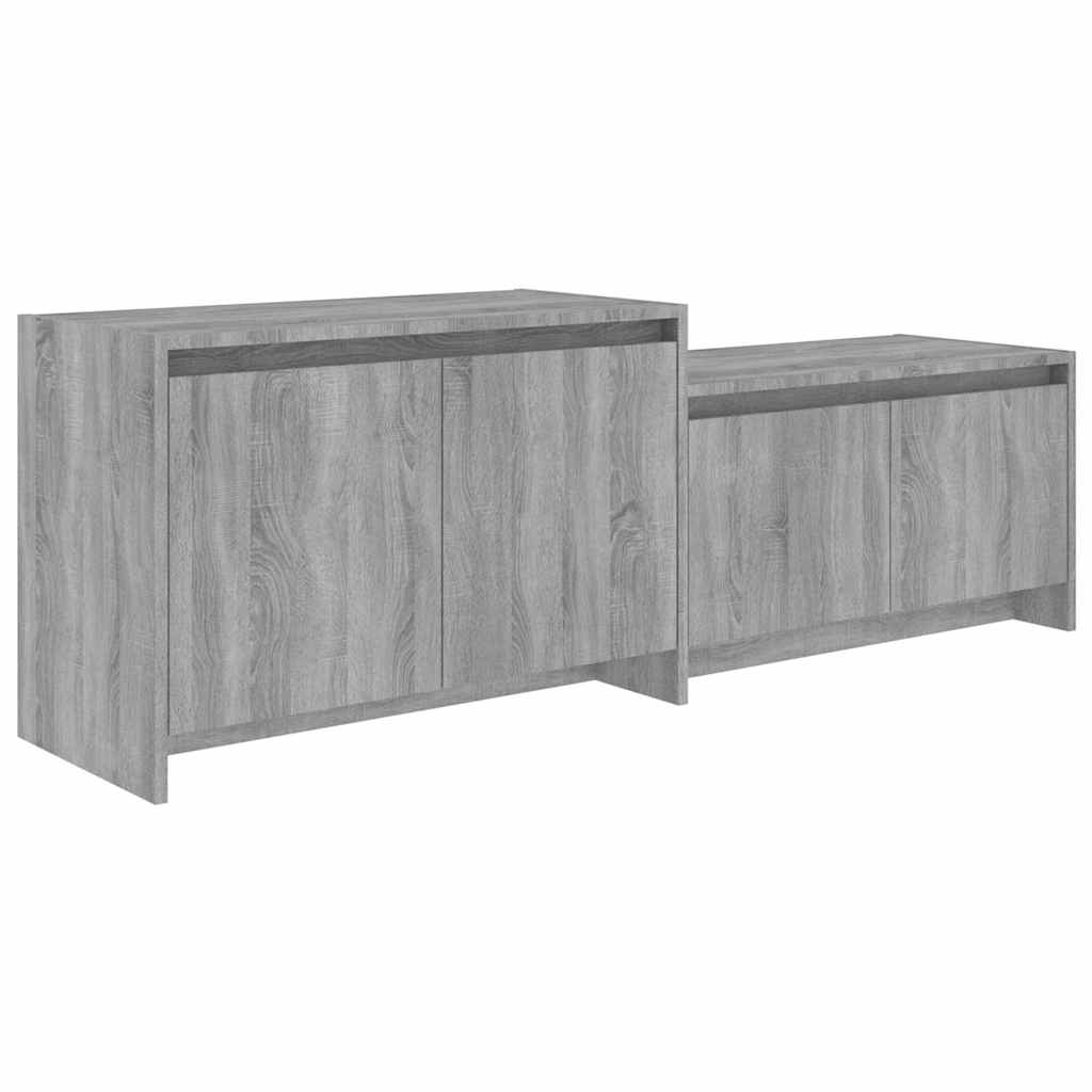 TV Cabinet Grey Sonoma 146,5x35x50 cm Engineered Wood