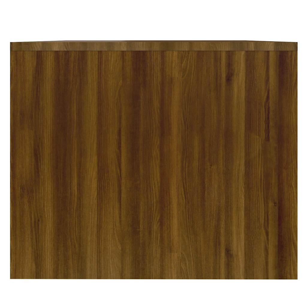 Coffee Table Brown Oak 90x50x41,5 cm Engineered Wood