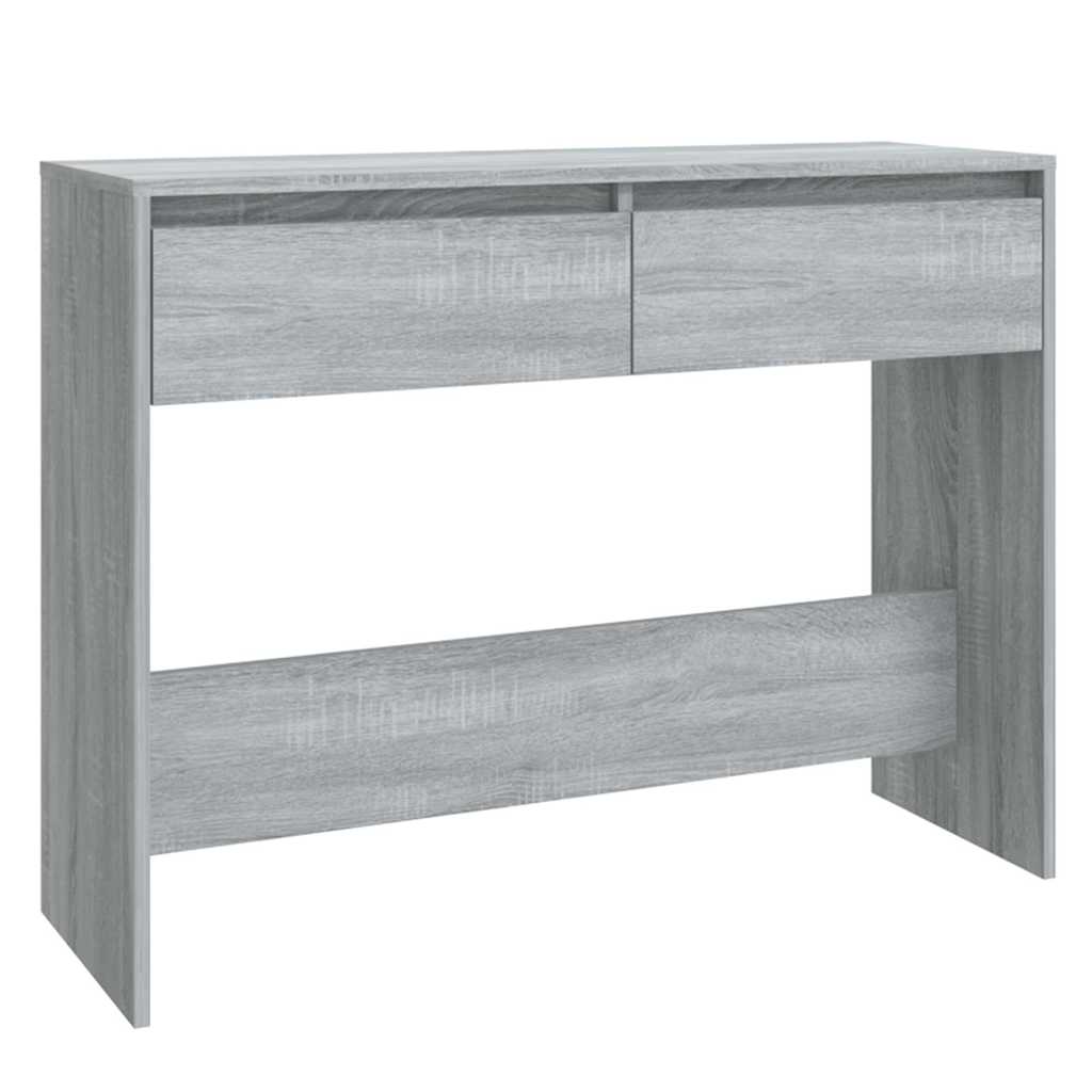 Console Table Grey Sonoma 100x35x76,5 cm Engineered Wood