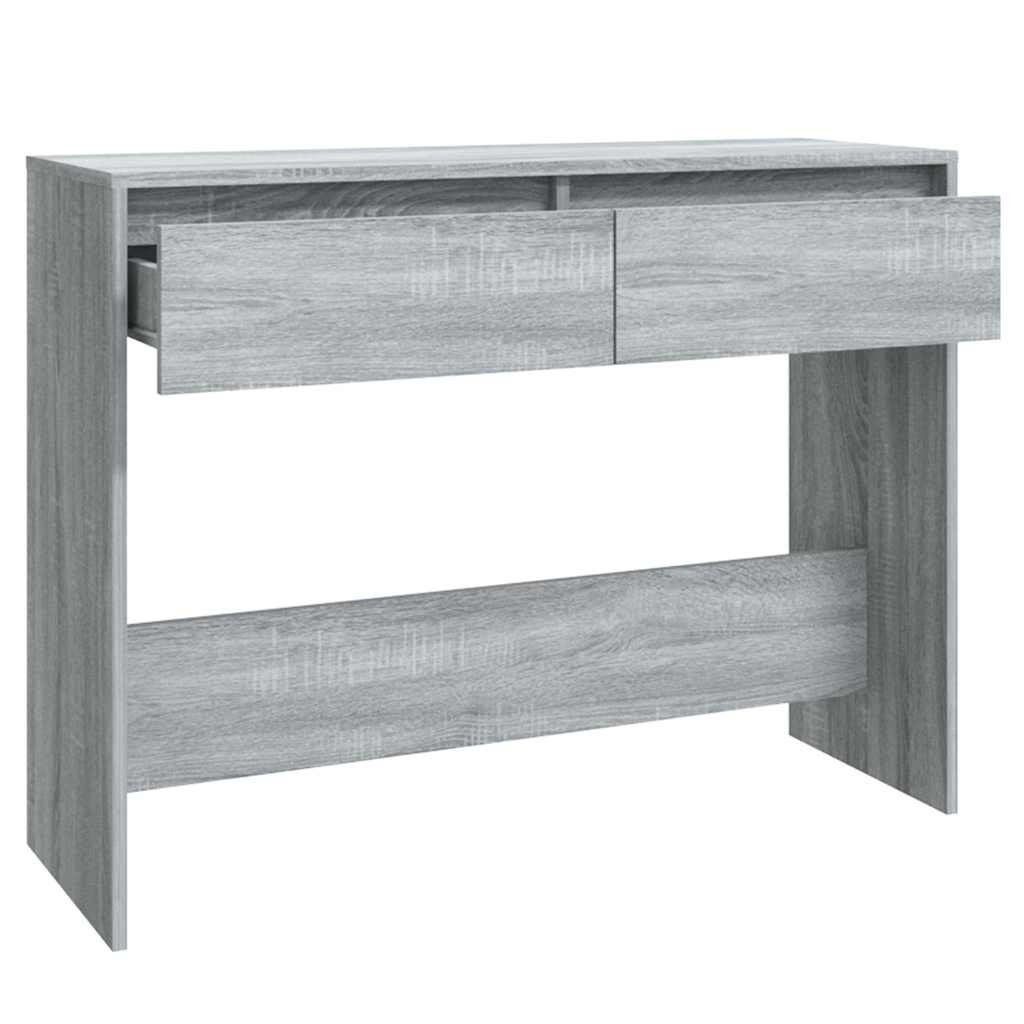 Console Table Grey Sonoma 100x35x76,5 cm Engineered Wood