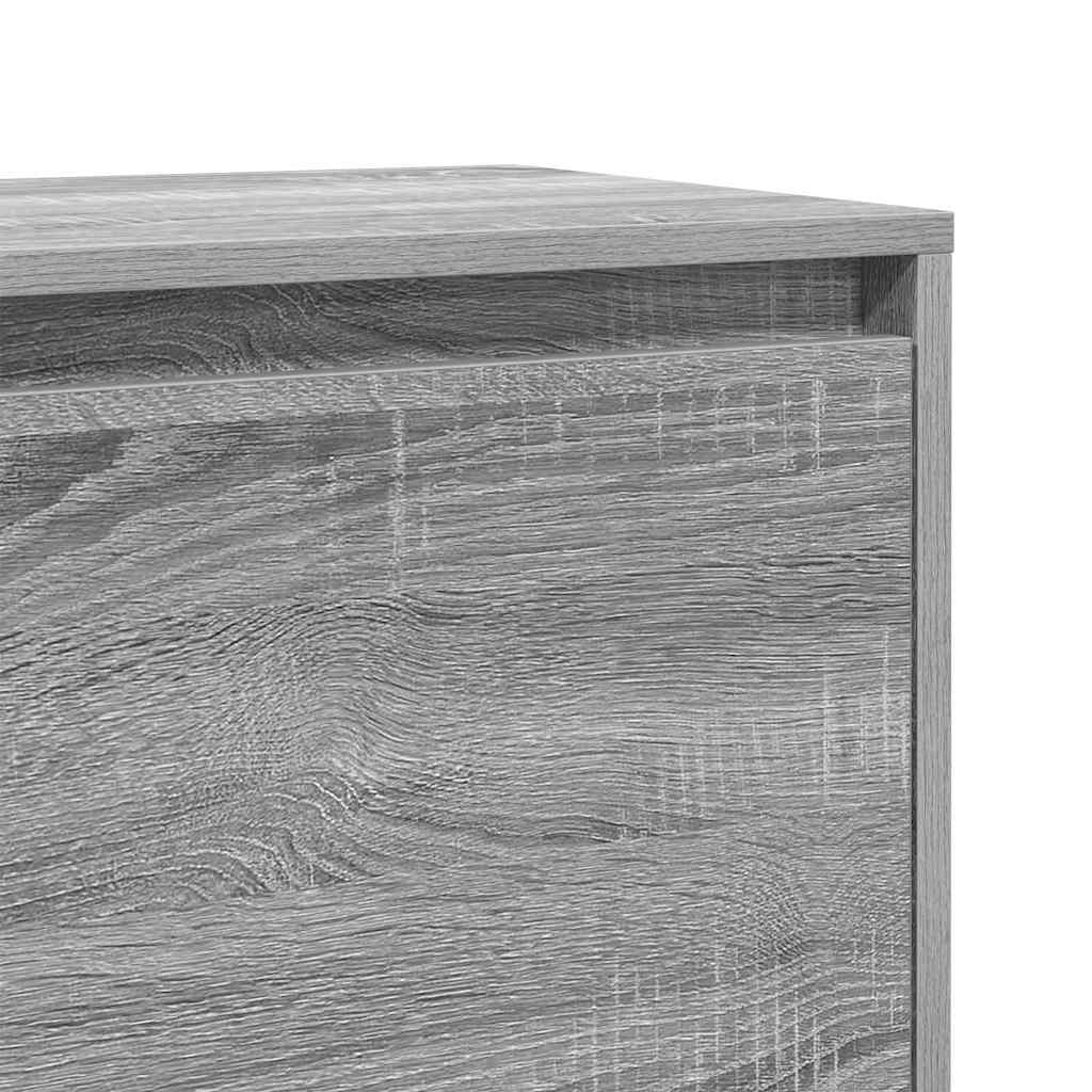Bedside Cabinet Grey Sonoma 45x34x44,5 cm Engineered Wood