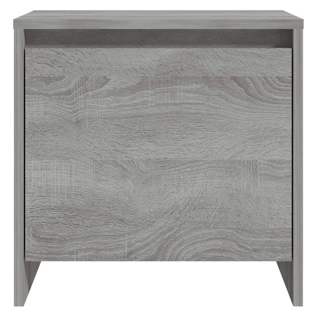 Bedside Cabinets 2 pcs Grey Sonoma 45x34x44.5cm Engineered Wood