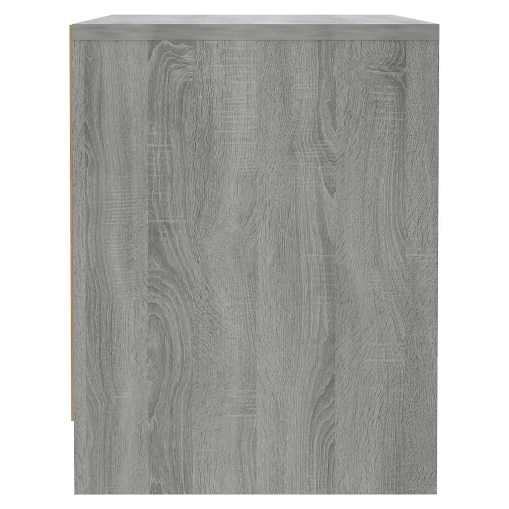 Bedside Cabinets 2 pcs Grey Sonoma 45x34x44.5cm Engineered Wood