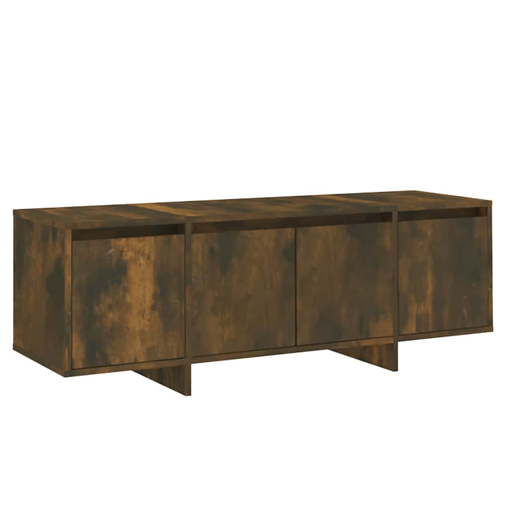TV Cabinet Smoked Oak 120x30x40,5 cm Engineered Wood