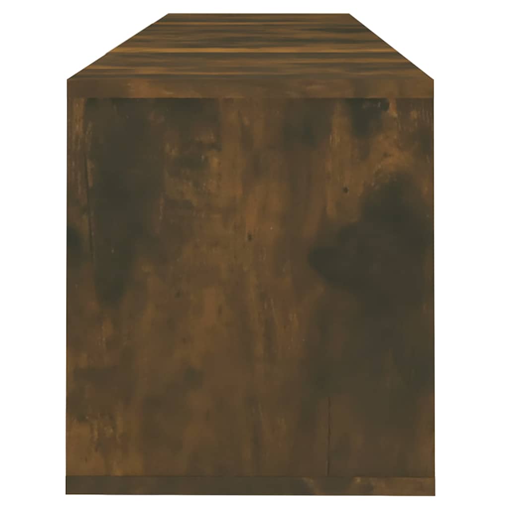 TV Cabinet Smoked Oak 120x30x40,5 cm Engineered Wood