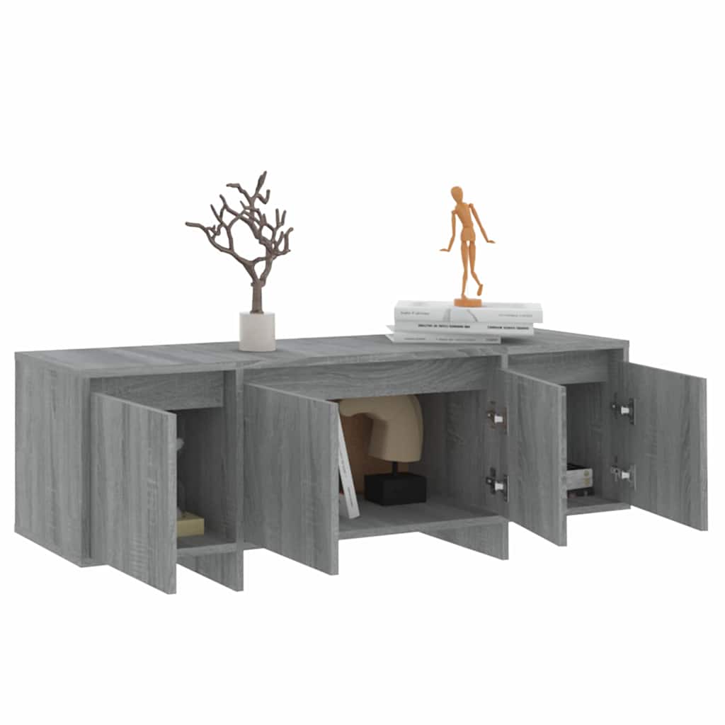 TV Cabinet Grey Sonoma 120x30x40,5 cm Engineered Wood