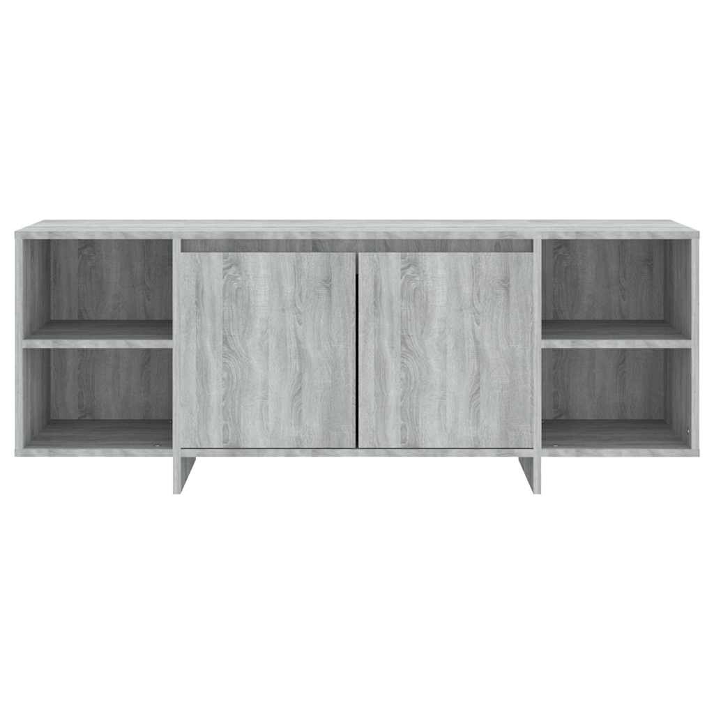 TV Cabinet Grey Sonoma 130x35x50 cm Engineered Wood