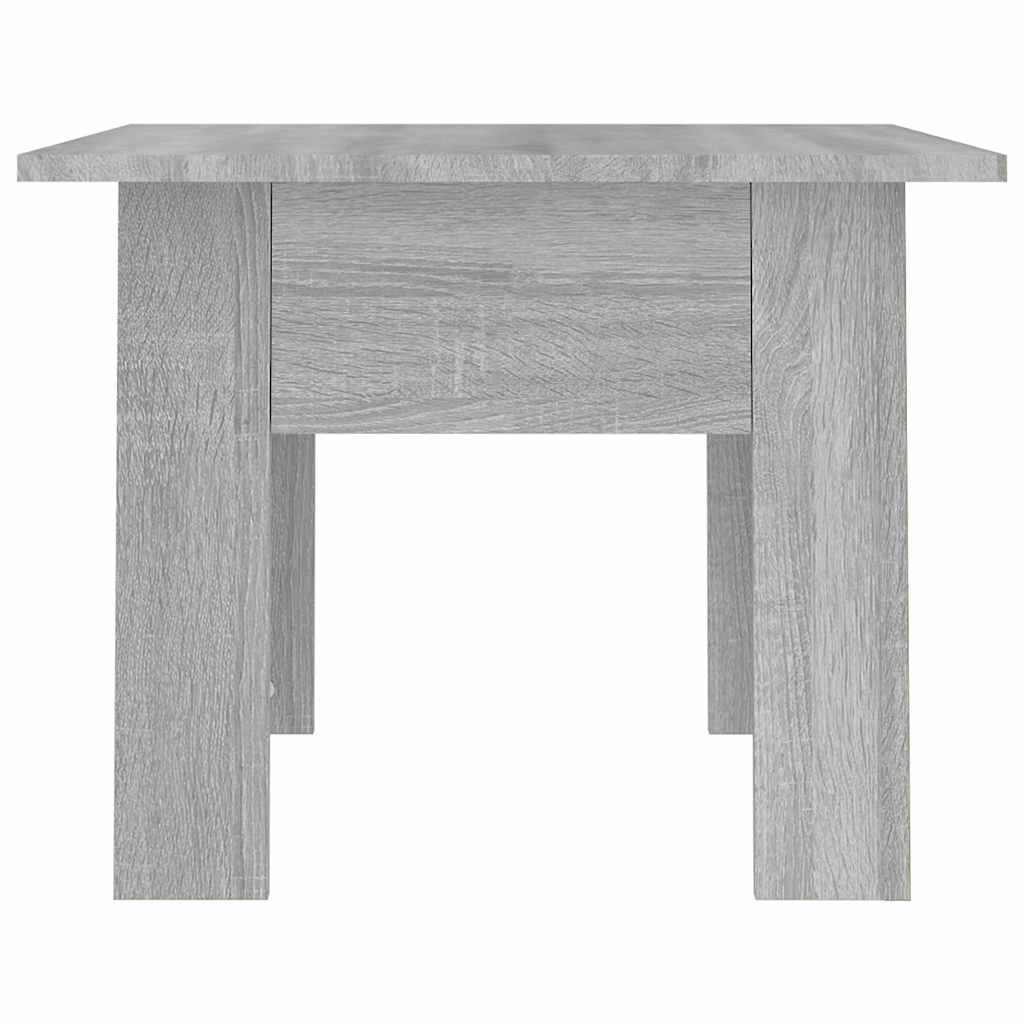 813069 vidaXL Coffee Table Grey Sonoma 55x55x42 cm Engineered Wood