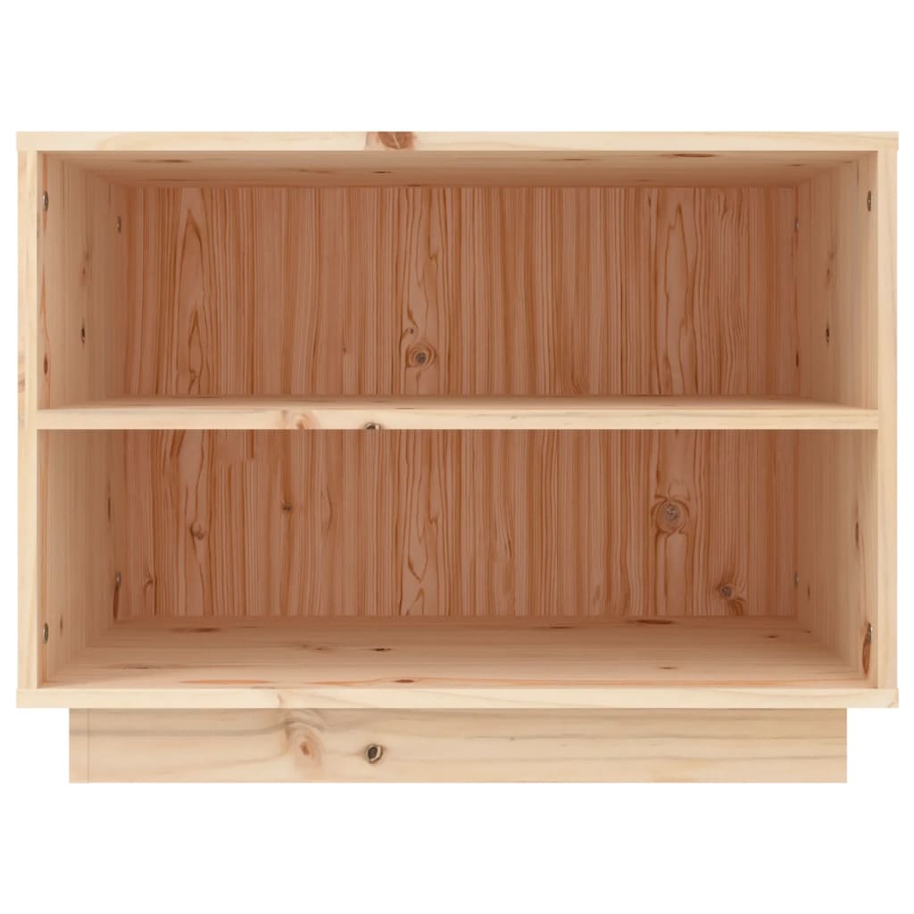 813545 vidaXL Shoe Cabinet 60x34x45 cm Solid Wood Pine