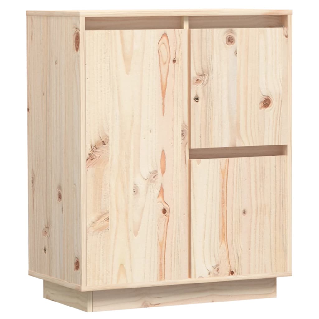 vidaXL Sideboard 60x34x75 cm Solid Wood Pine