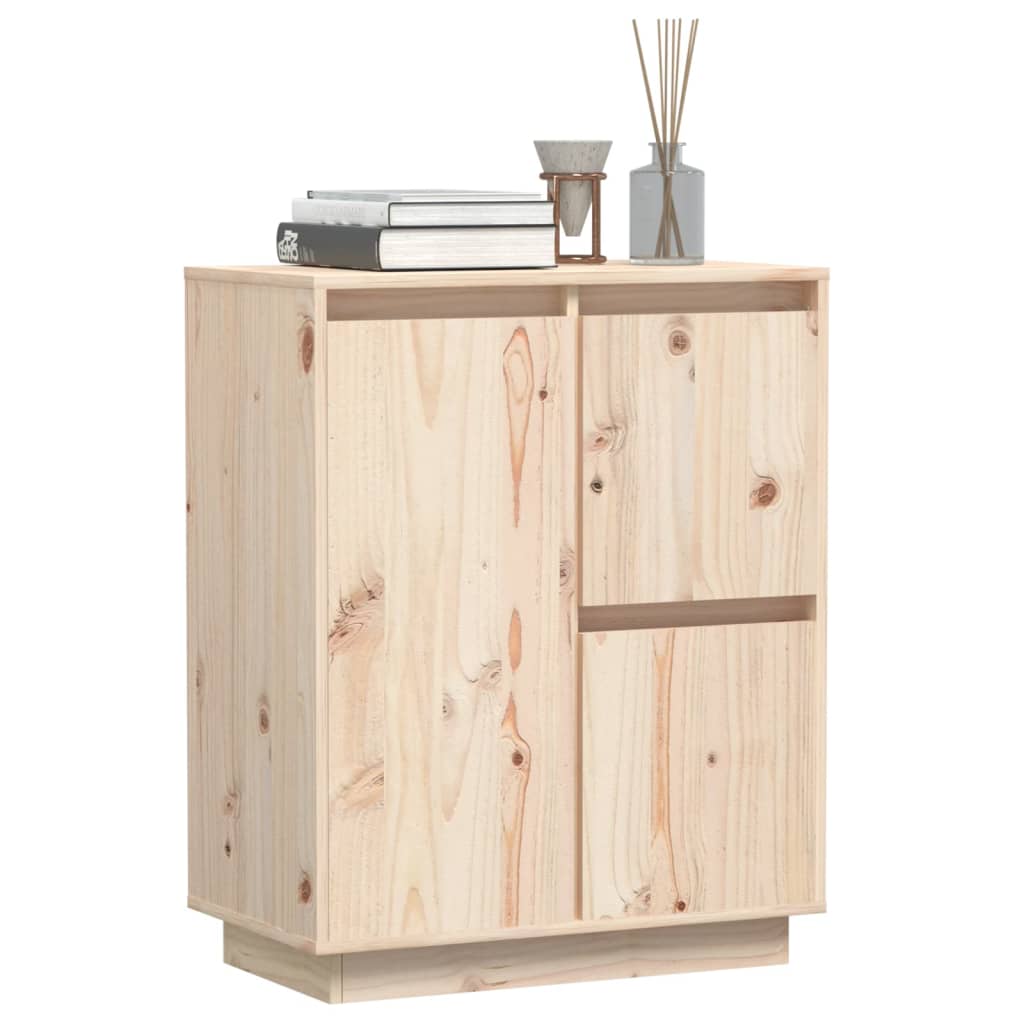 vidaXL Sideboard 60x34x75 cm Solid Wood Pine