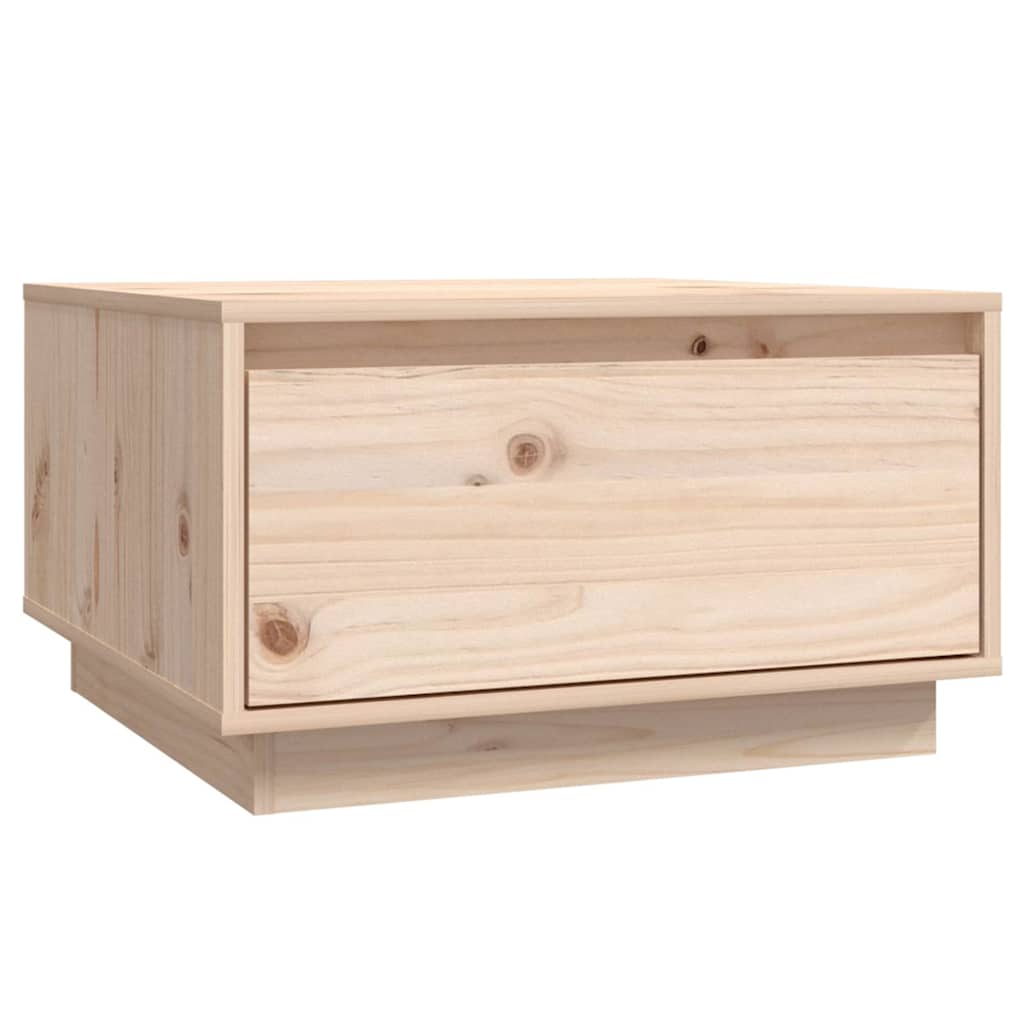 813405 vidaXL Coffee Table 55x56x32 cm Solid Wood Pine