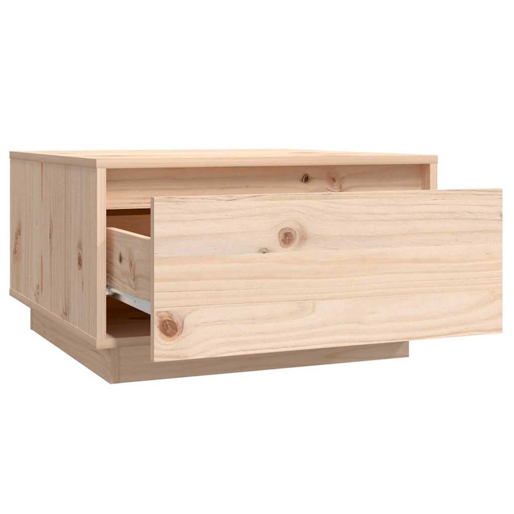 813405 vidaXL Coffee Table 55x56x32 cm Solid Wood Pine