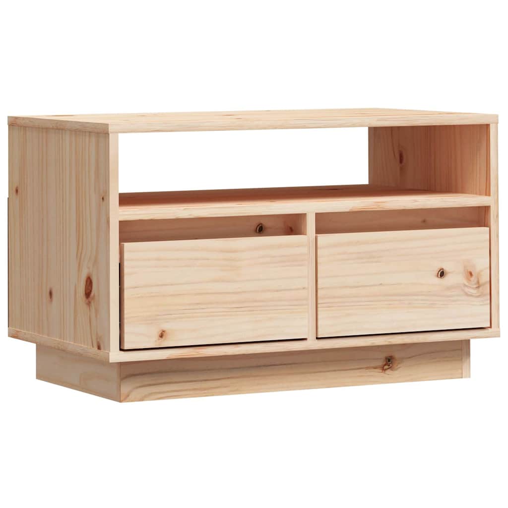813425 vidaXL TV Cabinet 60x35x37 cm Solid Wood Pine