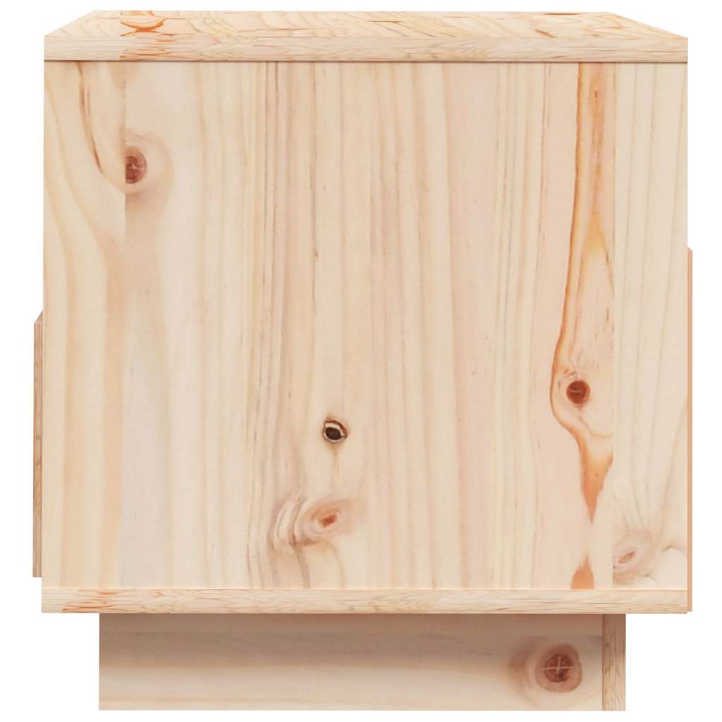 813425 vidaXL TV Cabinet 60x35x37 cm Solid Wood Pine