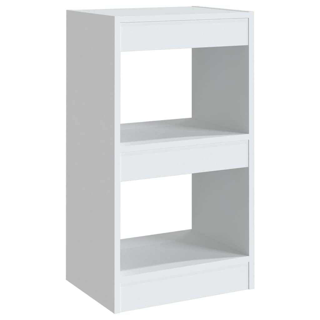 811601 vidaXL Book Cabinet/Room Divider White 40x30x72 cm