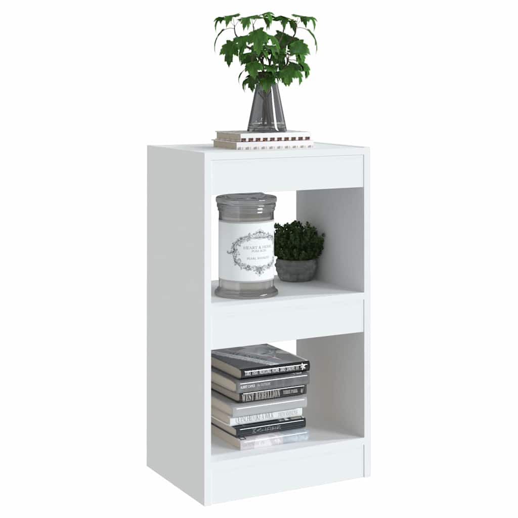 811601 vidaXL Book Cabinet/Room Divider White 40x30x72 cm