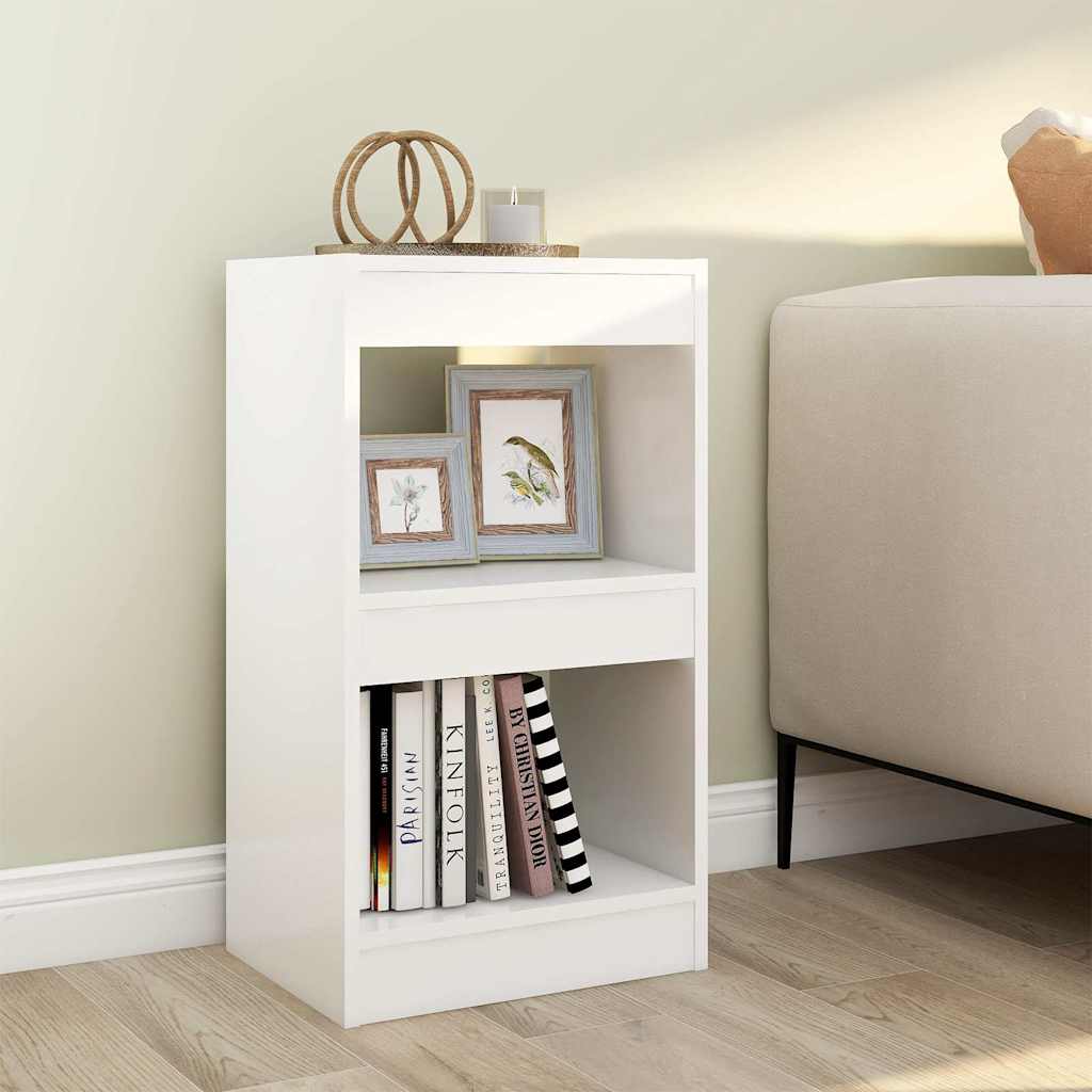 811601 vidaXL Book Cabinet/Room Divider White 40x30x72 cm