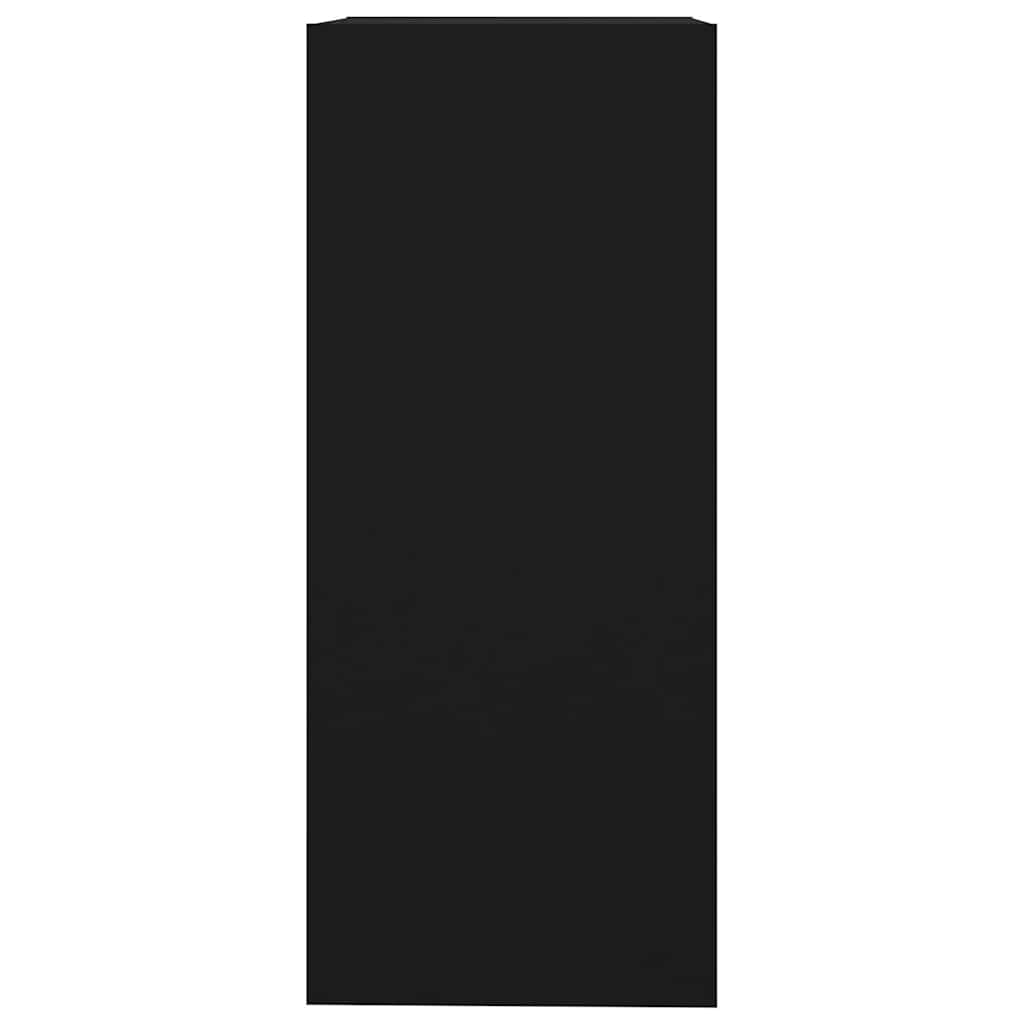 Book Cabinet/Room Divider Black 40x30x72 cm