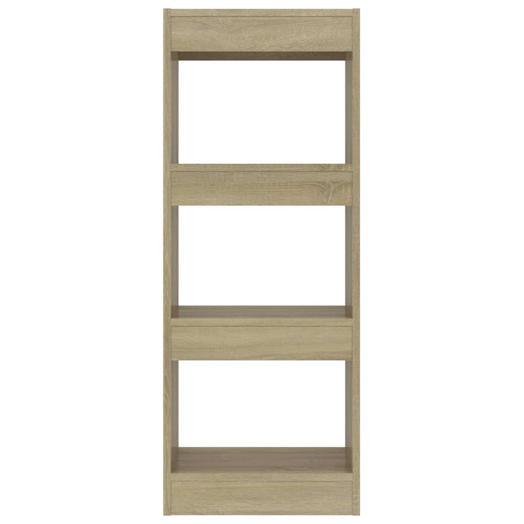 Book Cabinet/Room Divider Sonoma Oak 40x30x103 cm