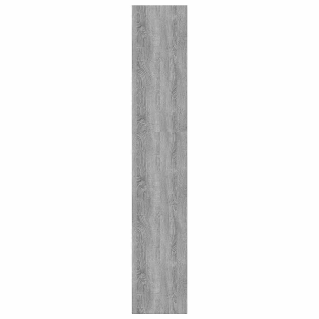 Book Cabinet/Room Divider Concrete Grey 60x30x166 cm