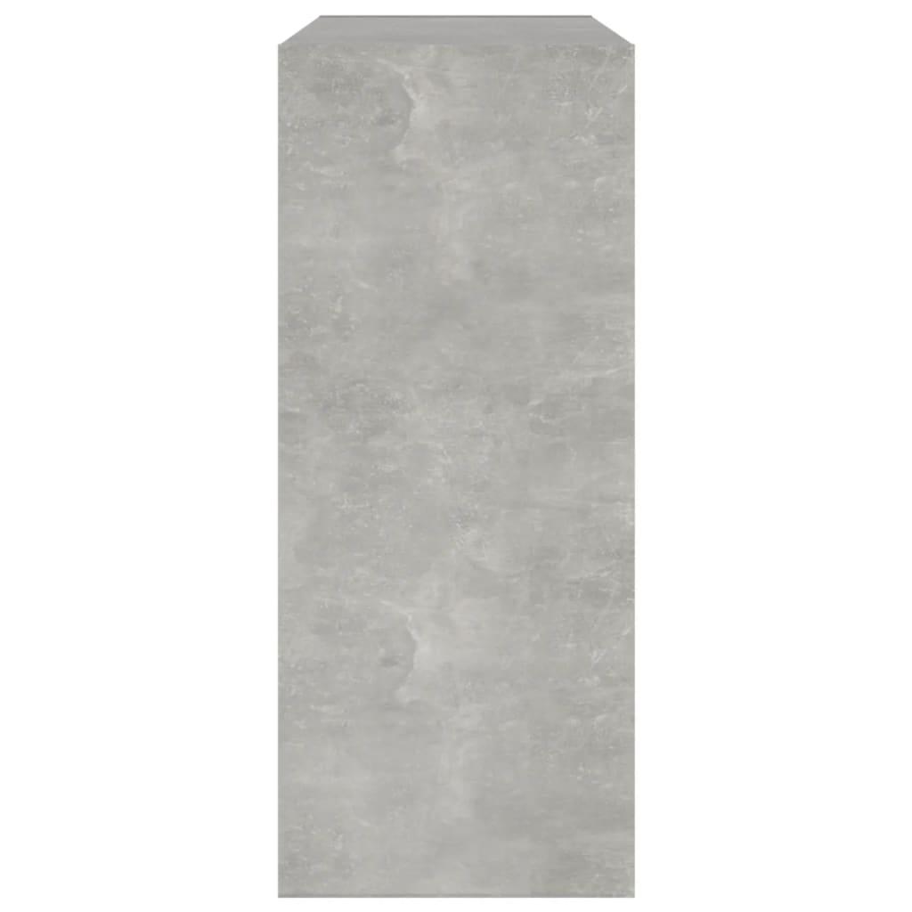 vidaXL Book Cabinet/Room Divider Concrete Grey 80x30x72 cm