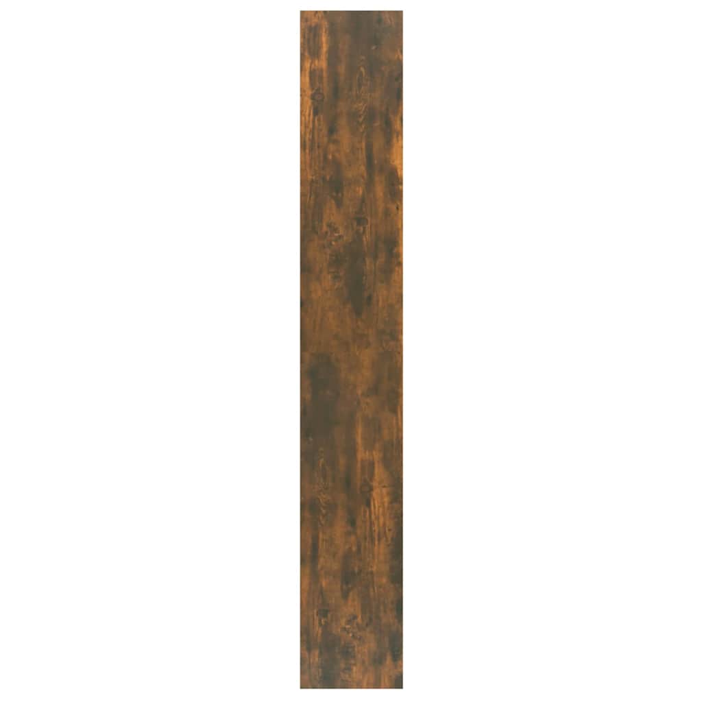 Book Cabinet/Room Divider Smoked Oak 40x30x198 cm