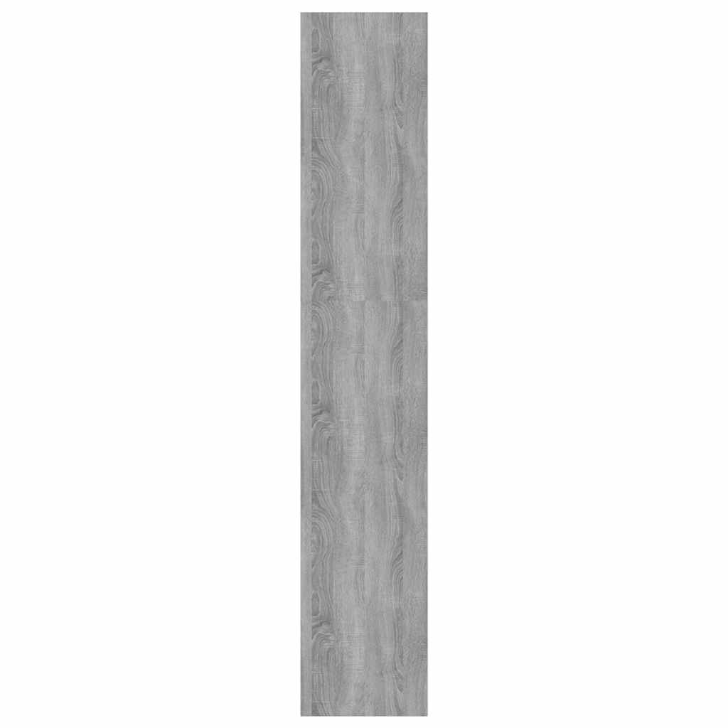 Book Cabinet/Room Divider Grey Sonoma 60x30x166 cm