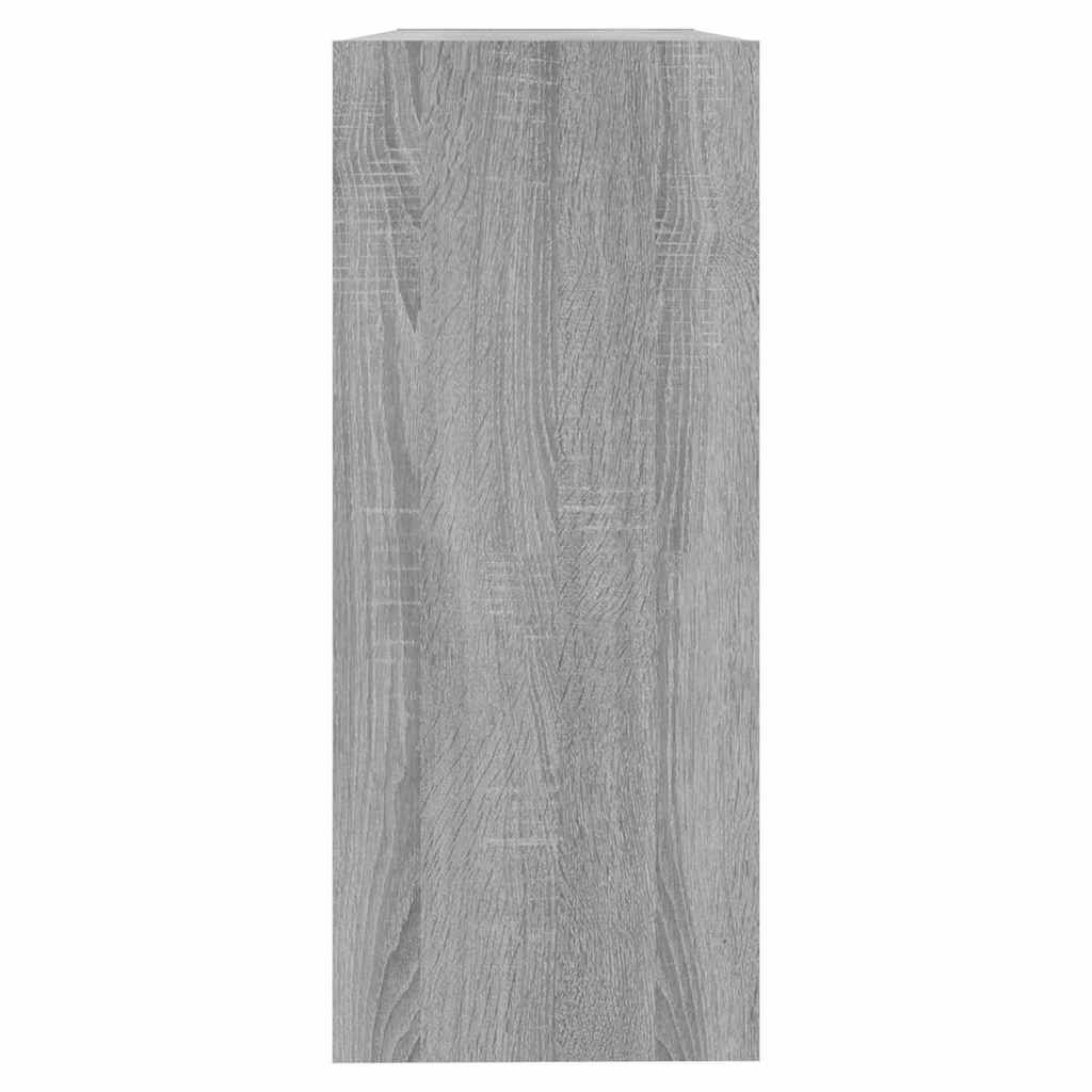 Book Cabinet/Room Divider Grey Sonoma 100x30x72 cm