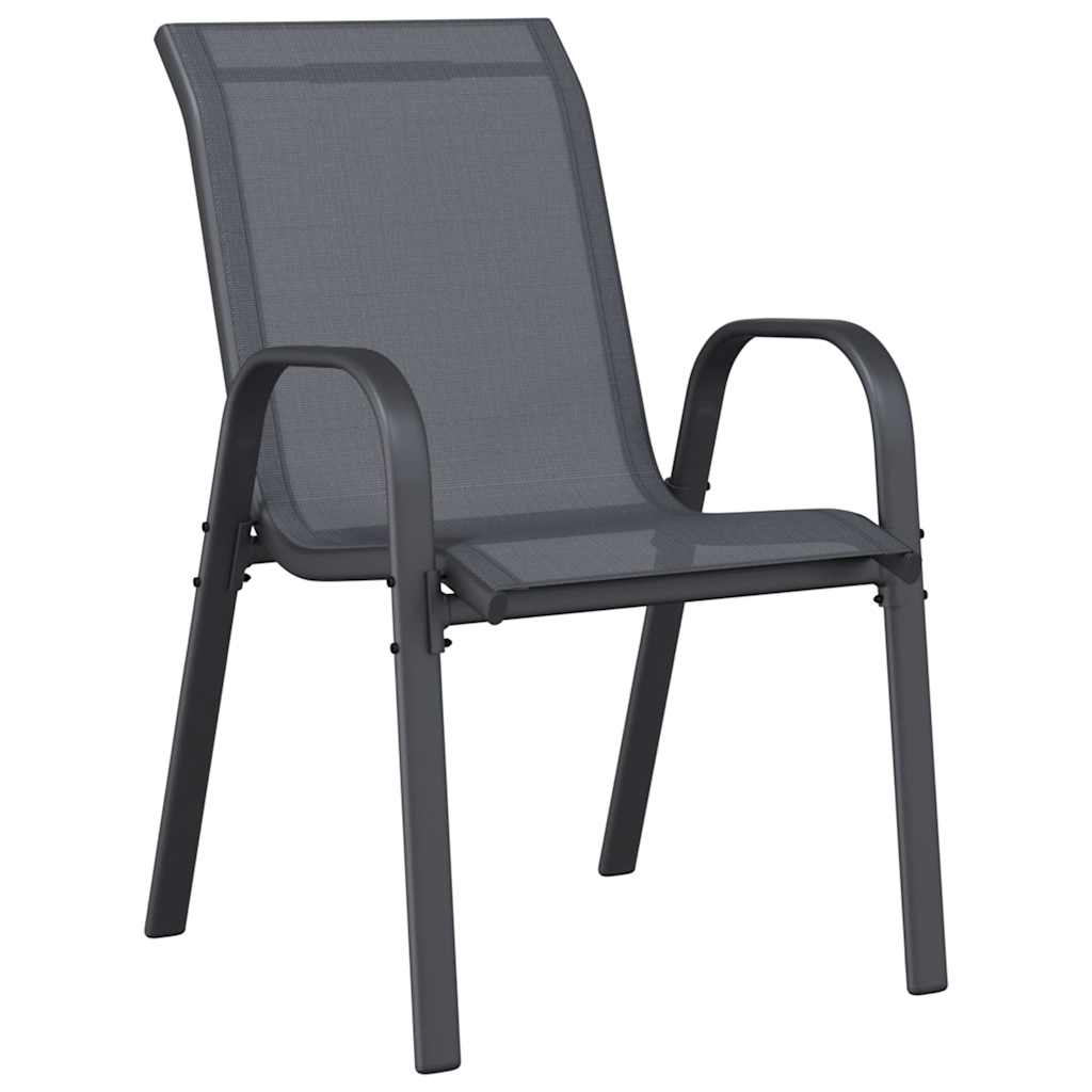 Stackable Garden Chair | Set of 2 | Stackable Chairs | Rectangular
