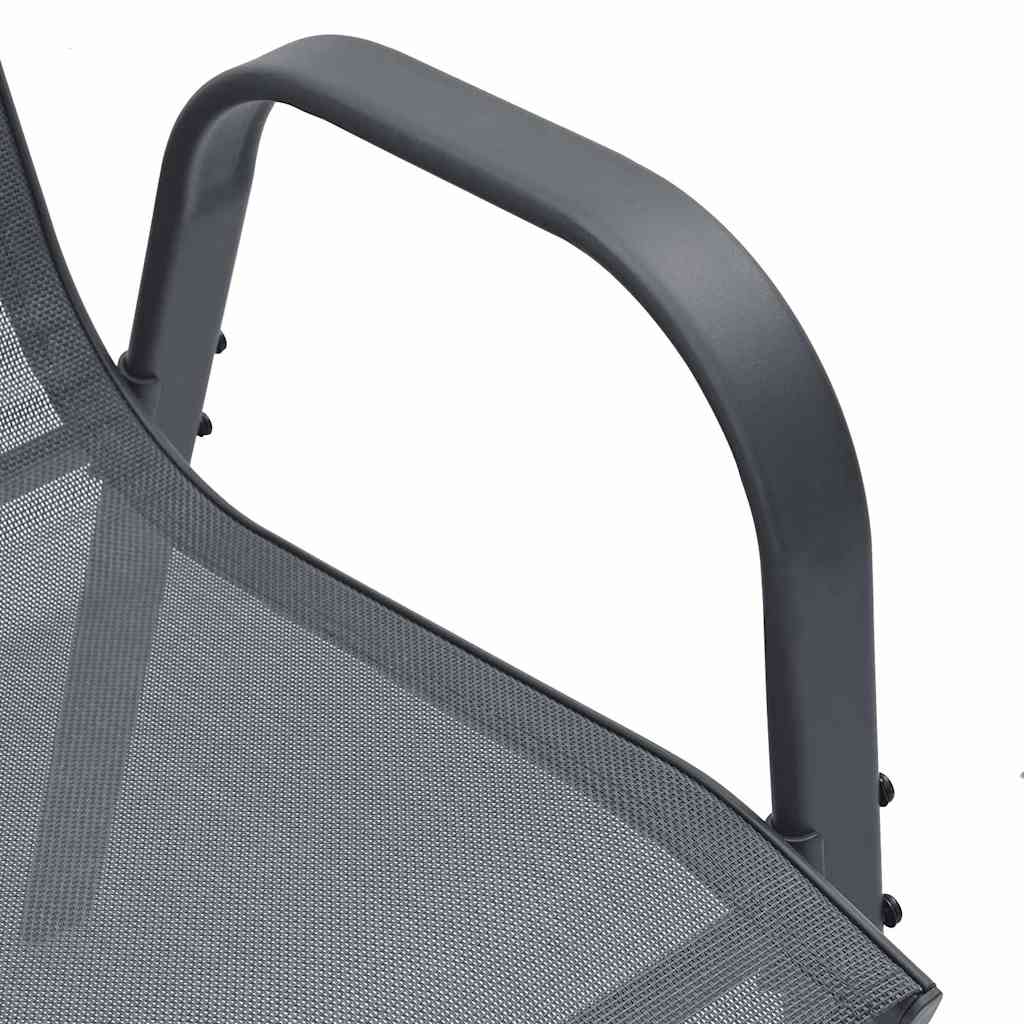 Stackable Garden Chair | Set of 2 | Stackable Chairs | Rectangular