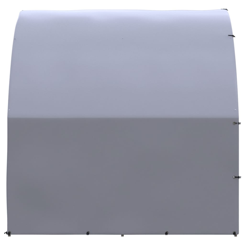 Chicken Coop | Silver and grey | Galvanised steel, Polyethylene | Large