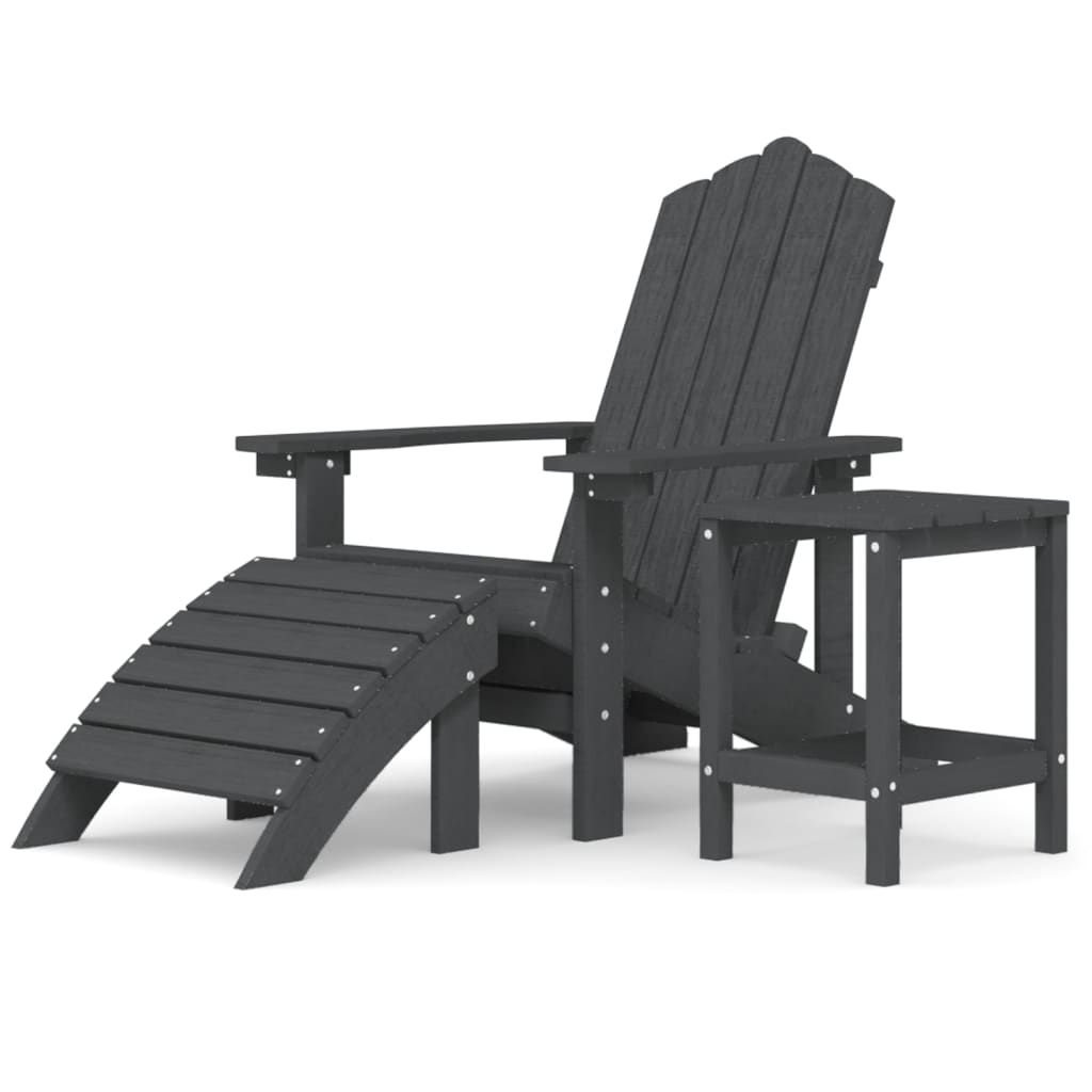 Garden Chair | Anthracite | HDPE (High Density Polyethylene) | Standard