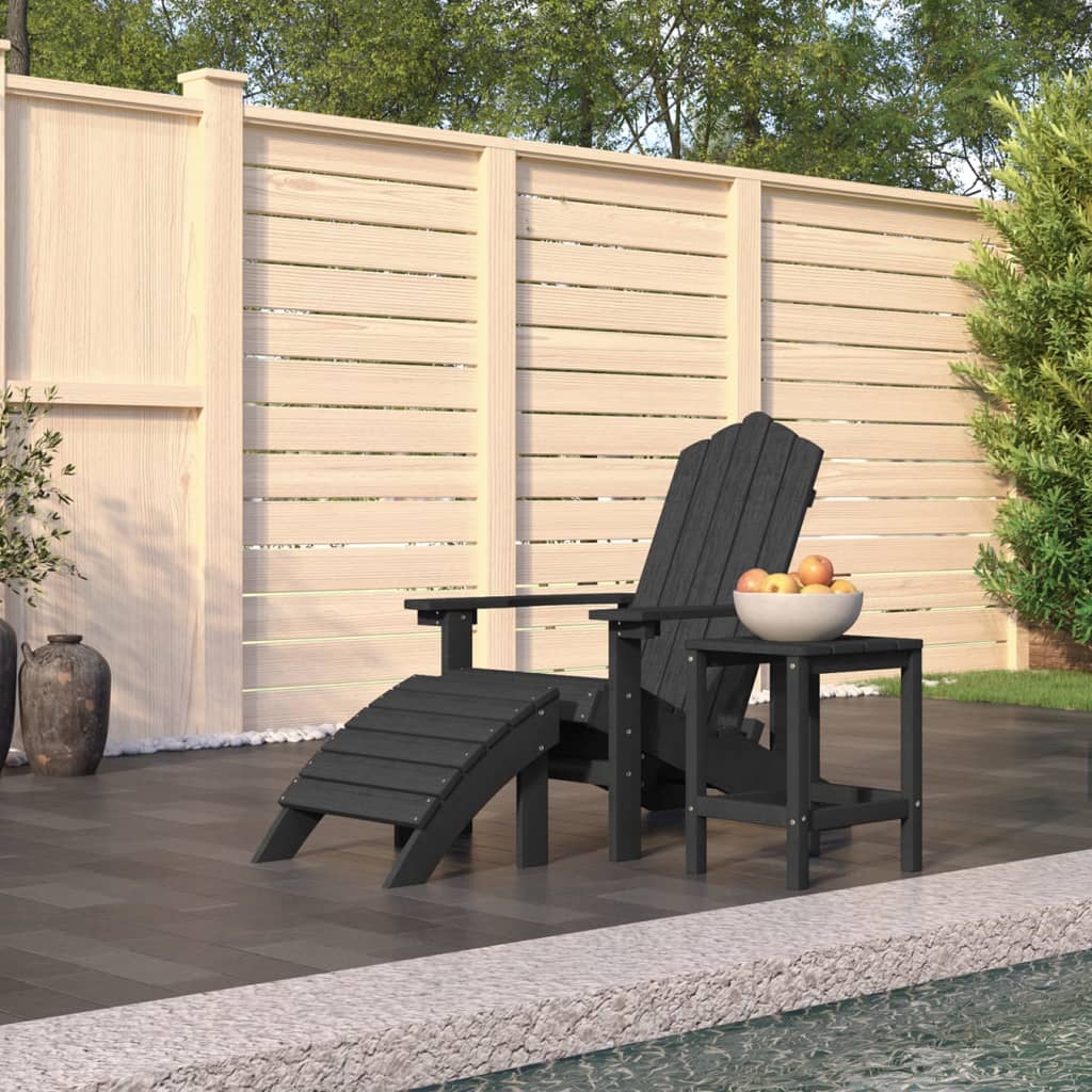 Garden Chair | Anthracite | HDPE (High Density Polyethylene) | Standard