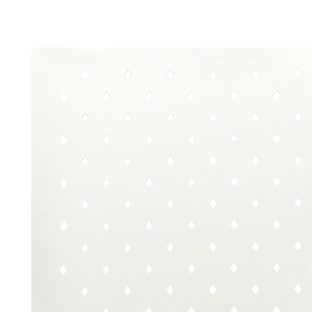 4-Panel Room Dividers 2 pcs White 160x180 cm Steel
