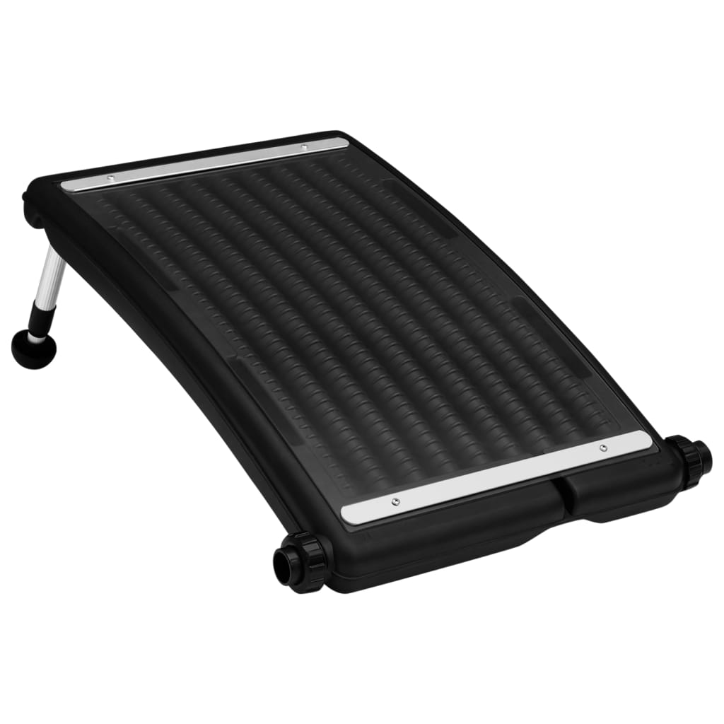 Solar Pool Heating Panel | Set of 2 | Black | HDPE | Medium