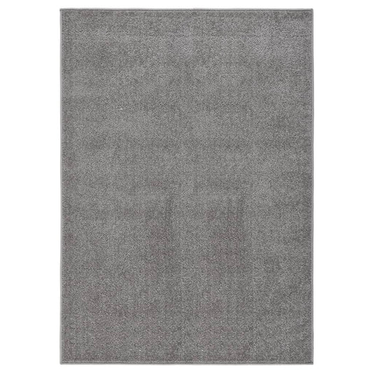 vidaXL Rug Short Pile 240x340 cm Grey