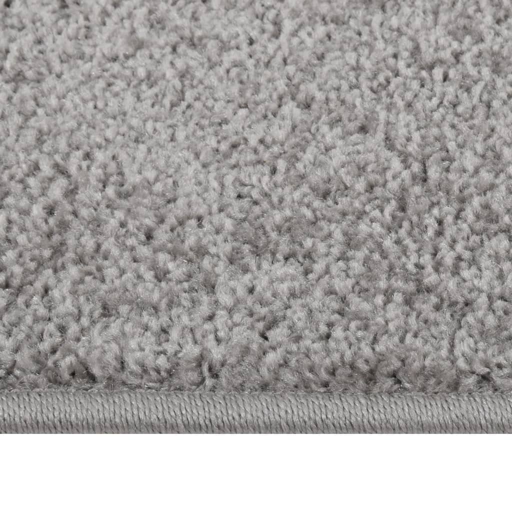 vidaXL Rug Short Pile 240x340 cm Grey