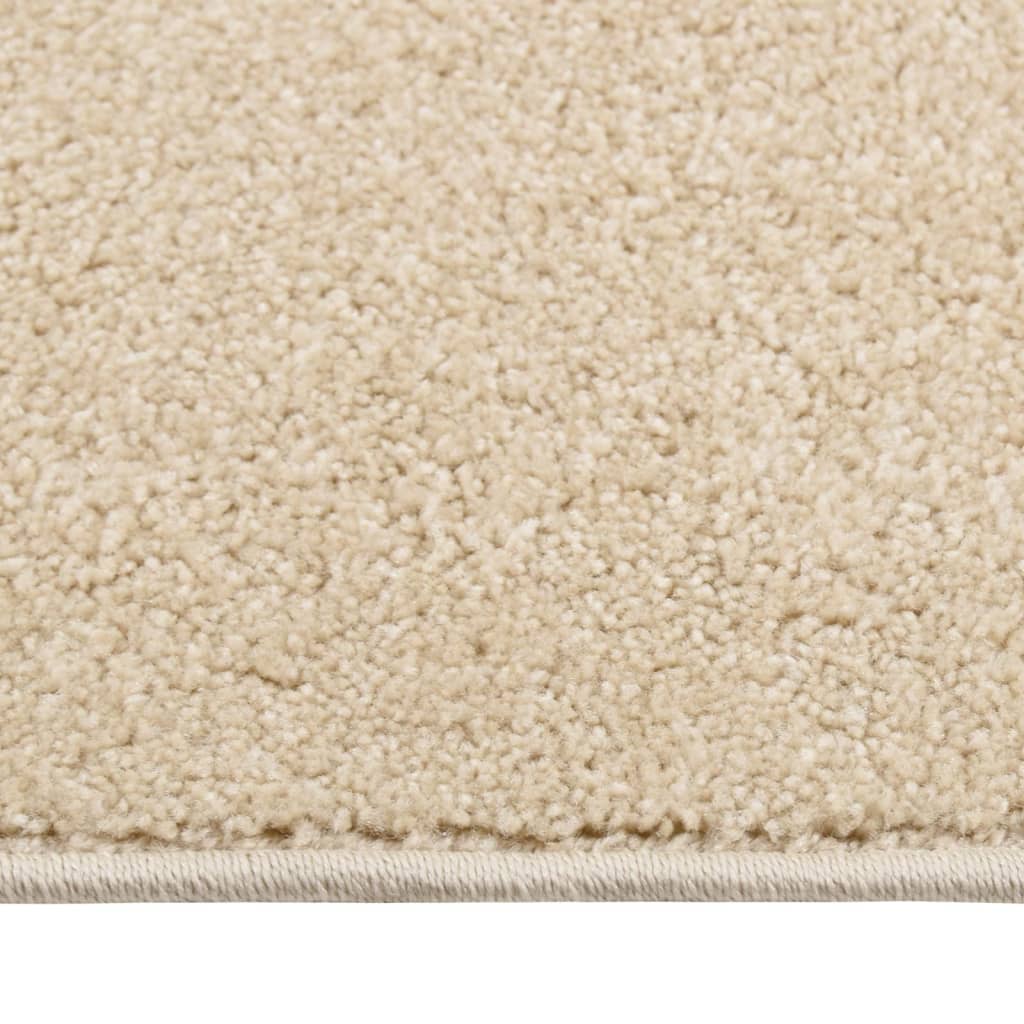 vidaXL Rug Short Pile 120x170 cm Beige